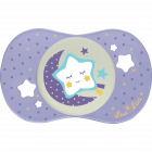 Sucette 0-6 mois symétrique Nuit étoile