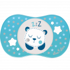 Sucette 0-6 mois symétrique Ours nuit