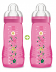 2ème âge motifs aléatoires 330ml débit X fille boite de 2