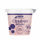 Eau gélifiée aromatisée Pêche Coupelles de 125g x 4