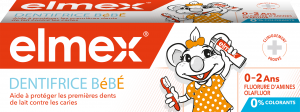 dentifrice protection anticaries bébé 0-2ans 50ml