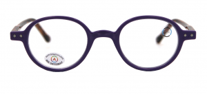 B Lunettes +3.00 violet/marron