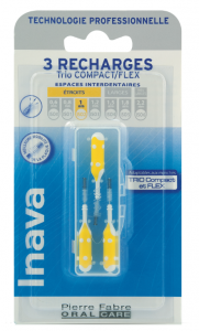 Jaune étroit 1mm Recharge boite de 3