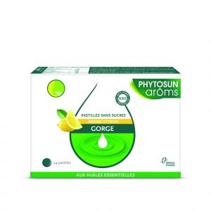 Boite de 24 Pastilles sans sucre citron