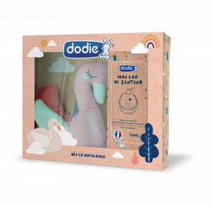 Coffret eau de senteur bébé Fille (doudou Cygne + flacon 50ml)
