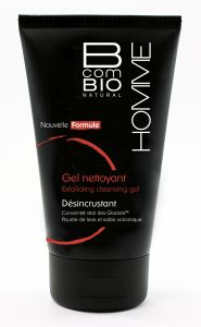 Homme Gel nettoyant désincrustant 125ml