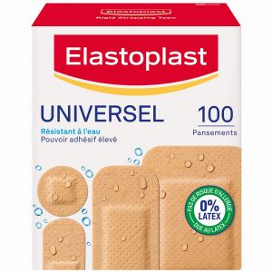 Boite de 100 Pansements sans latex 4 formats