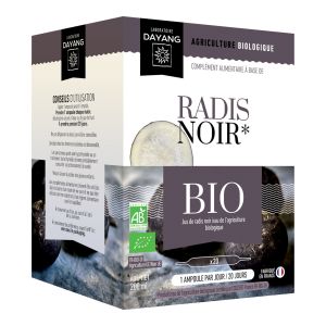 Radis Noir 10ml boite de 20