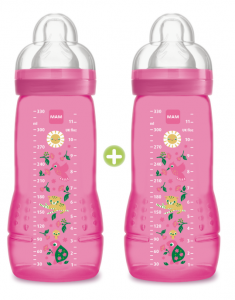 2ème âge motifs aléatoires 330ml débit X fille boite de 2