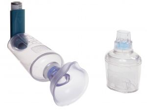 Chambre d'inhalation avec masque enfant