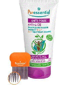 Shampooing masque traitant 2 en 1 150ml avec peigne