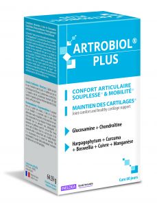 Artrobiol Plus confort articulaire & mobilité Boite de 120 gélules