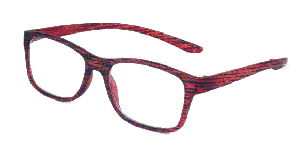 Rouge Zebrée Noire G9167A +10