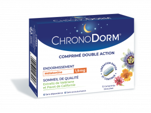 Mélatonine 19mg double action comprimés boite de 15