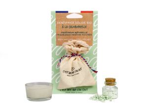 dentifrice bio chlorophylle/menthe poivrée 24g