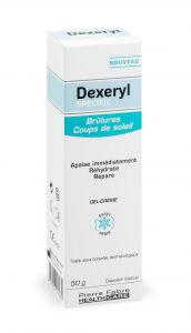 Brûlures-coups de soleil gel crème 50g