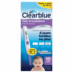 10 Tests ovulation digital 4 jours de fertilité