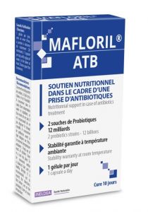 Mafloril ATB soutien de la flore intestinale Boite de 10 gélules