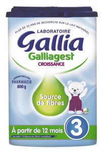 Croissance lait poudre boite de 800g