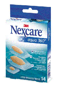 Aqua 360° Pansements assortis Boite de 14