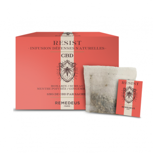 Resist infusion défenses naturelles sachets 5mg de CBD Boite de 10