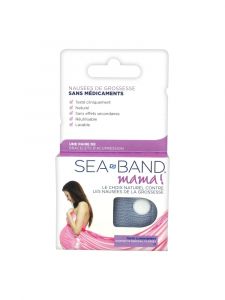 2 bracelets anti-nausées gris