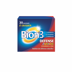 30 comprimés à croquer framboise défense junior