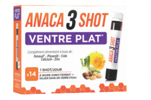 Shot ventre plat boite de 14